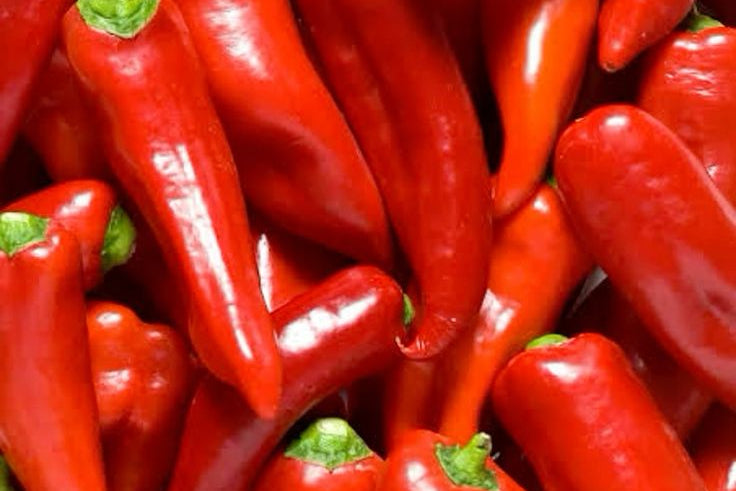 Poivron rouge corne de bœuf (500g)